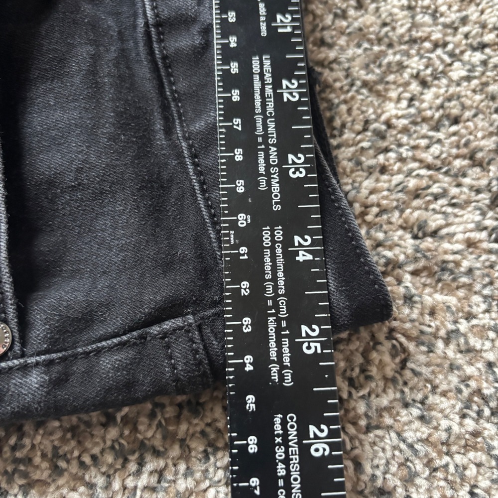 Torrid Boyfriend Straight Vintage Stretch Black Jeans 30T - Picture 5 of 8